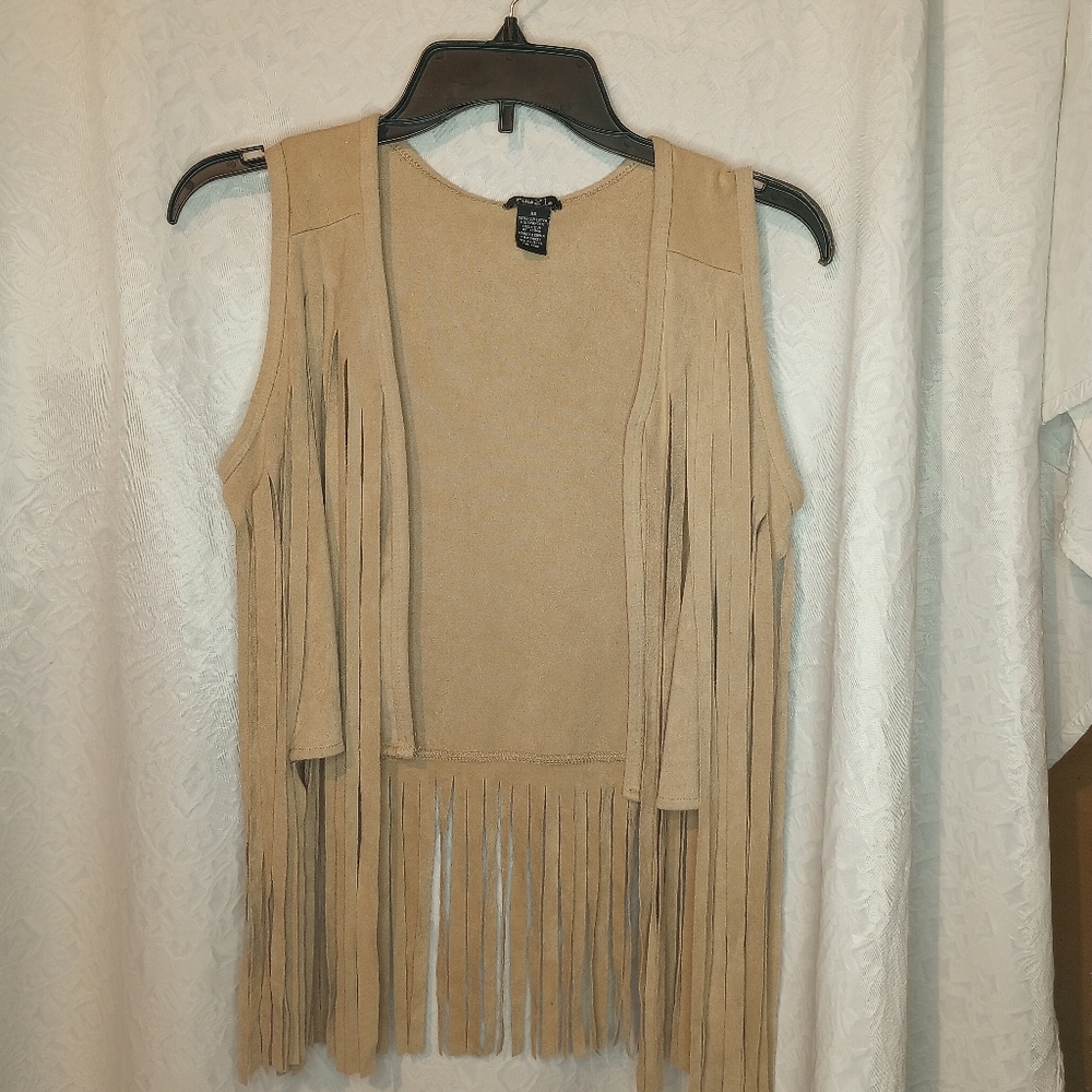 Fringe Brown vest